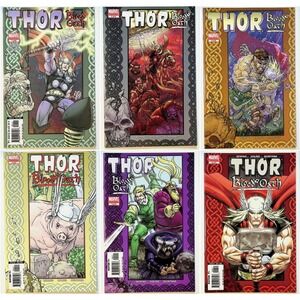 Thor: Blood Oath #1–6 Complete Set (2005) Marvel Oeming‎ Kolins Comic Lot